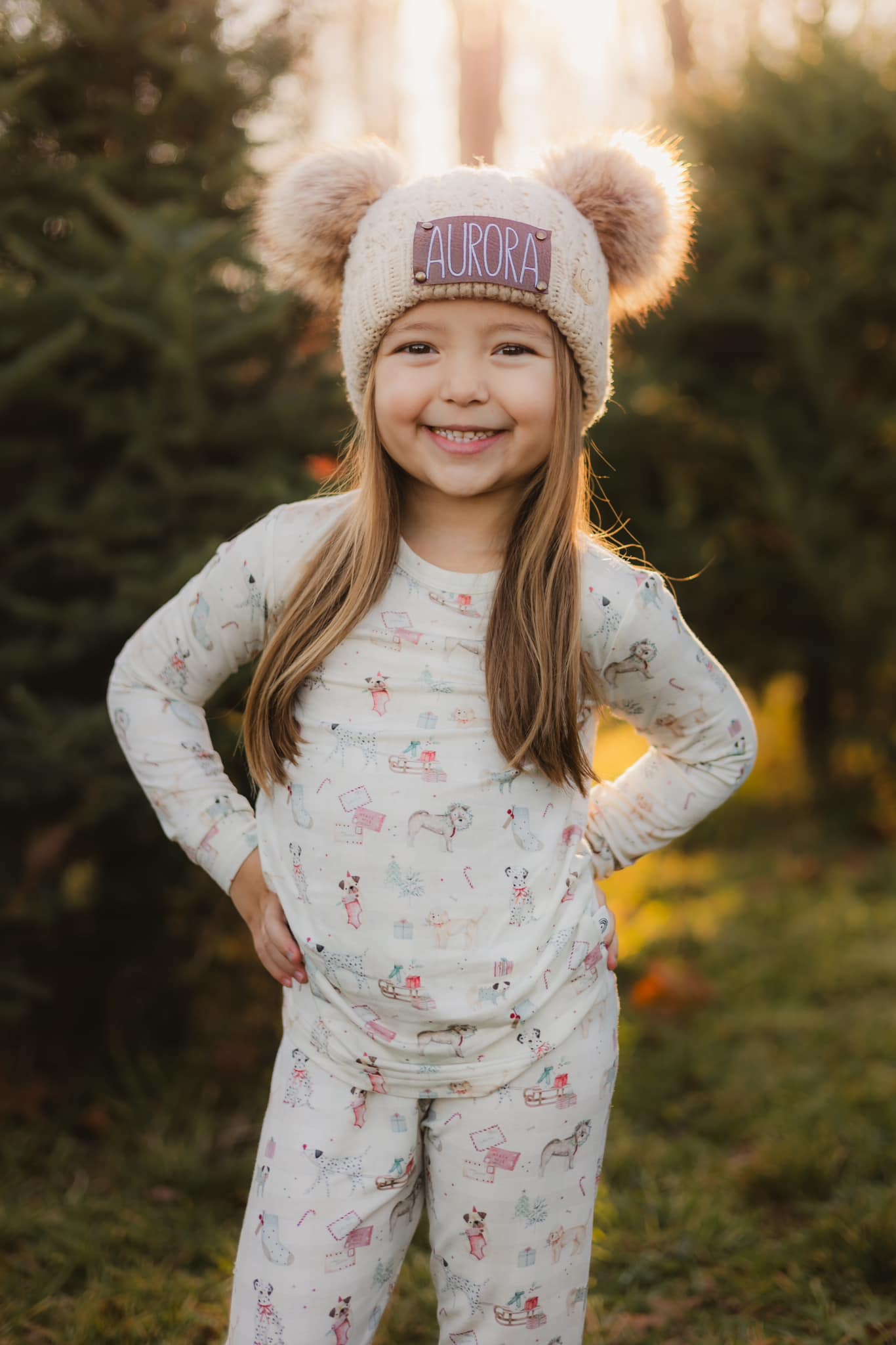 Santa Paws 2pc Bamboo Pajamas by Little Joy Co., product view 4