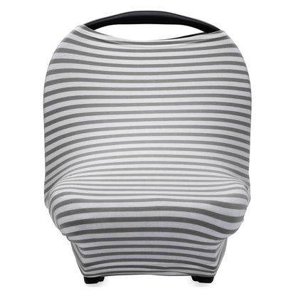 Multi-use Cover, Gray/White Stripes by Parker Baby Co., product view 10