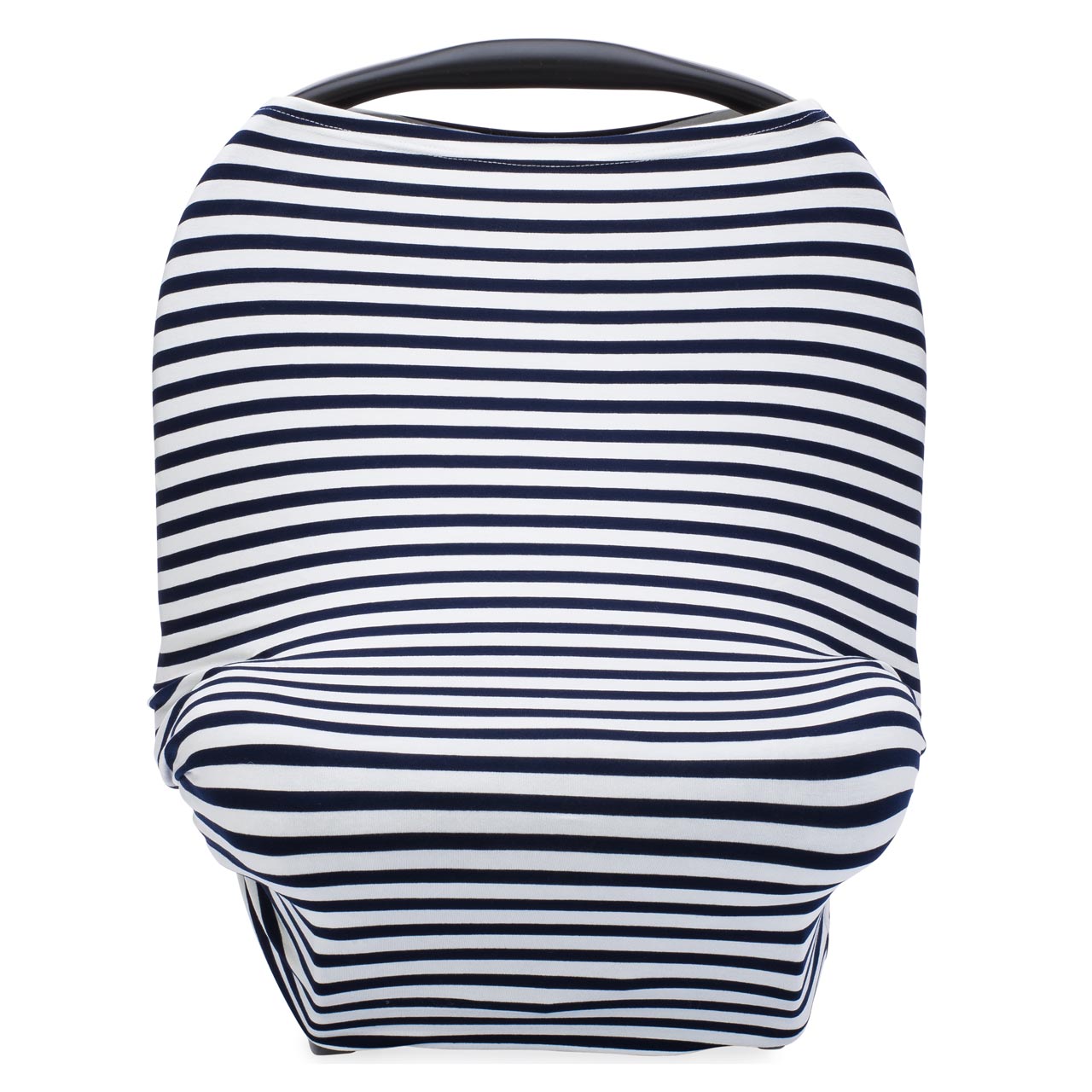 Multi-use Cover, White/Navy Stripes by Parker Baby Co., product view 10