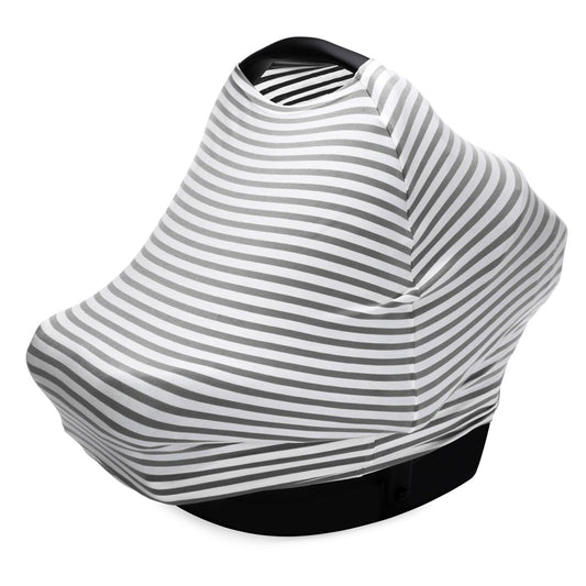 Multi-use Cover, Gray/White Stripes by Parker Baby Co.