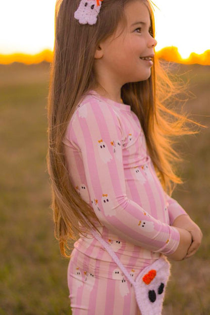 Be My Boo 2pc Halloween Bamboo Pajamas by Little Joy Co., product view 3