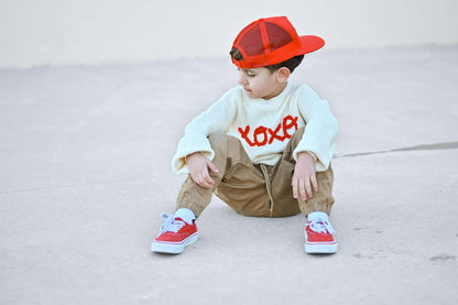 XOXO Hand Embroidered Sweater by Little Joy Co., product view 7