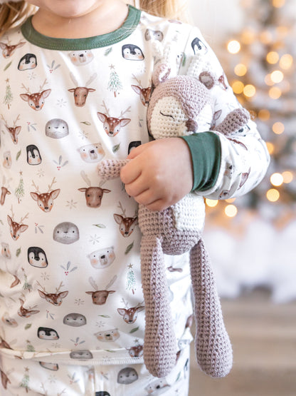 North Pole Pals 2pc Bamboo Pajamas by Little Joy Co., product view 23