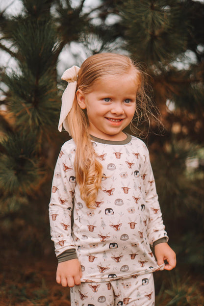 North Pole Pals 2pc Bamboo Pajamas by Little Joy Co., product view 9