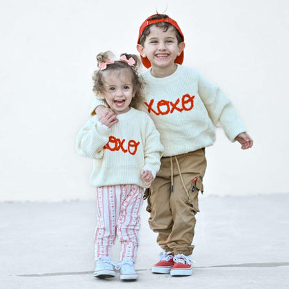 XOXO Hand Embroidered Sweater by Little Joy Co., product view 4