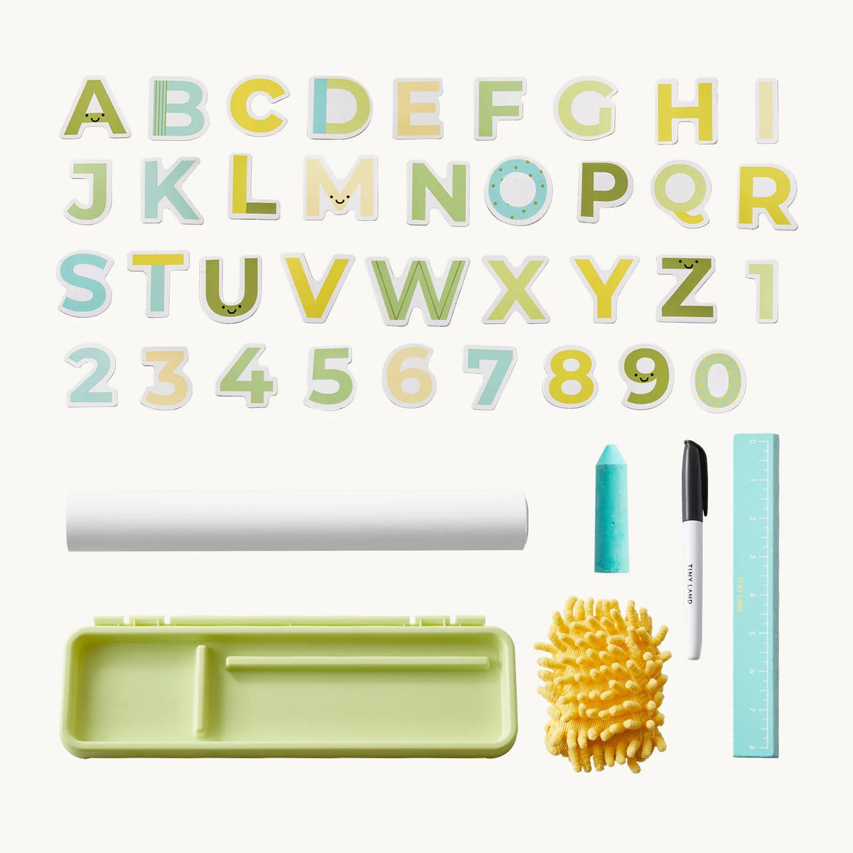 Tiny Land 3-in-1 Magnetic Tabletop Easel for Kids, Ages 3+