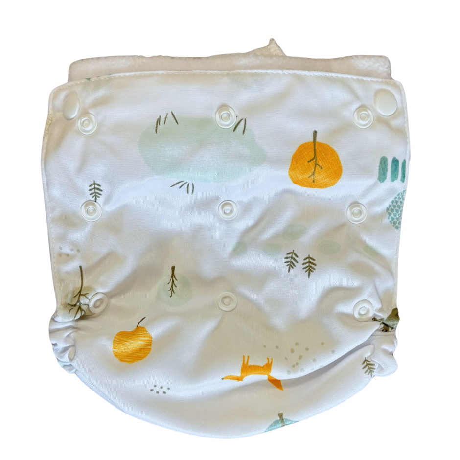 All-in-Two Diaper Cover and Belt (Printed PUL) by Flappy-Nappies, product view 10
