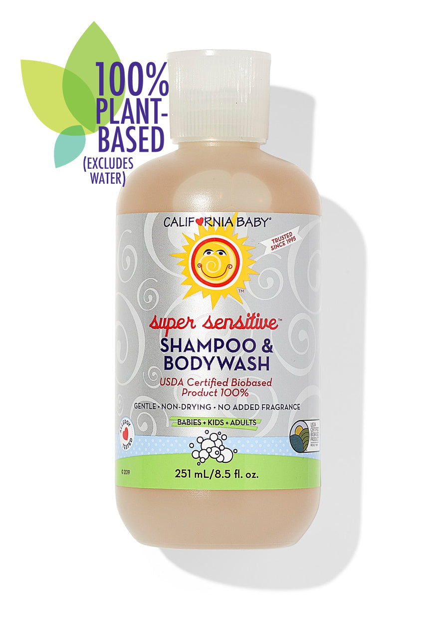 (No Fragrance) Super Sensitive™ Shampoo & Bodywash by California Baby