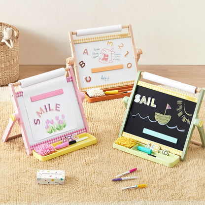 Tiny Land 3-in-1 Magnetic Tabletop Easel for Kids, Ages 3+