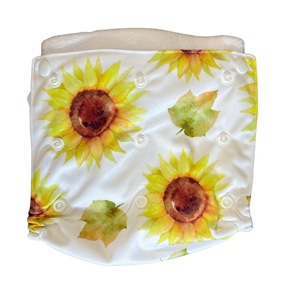 All-in-Two Diaper Cover and Belt (Printed PUL) by Flappy-Nappies, product view 3