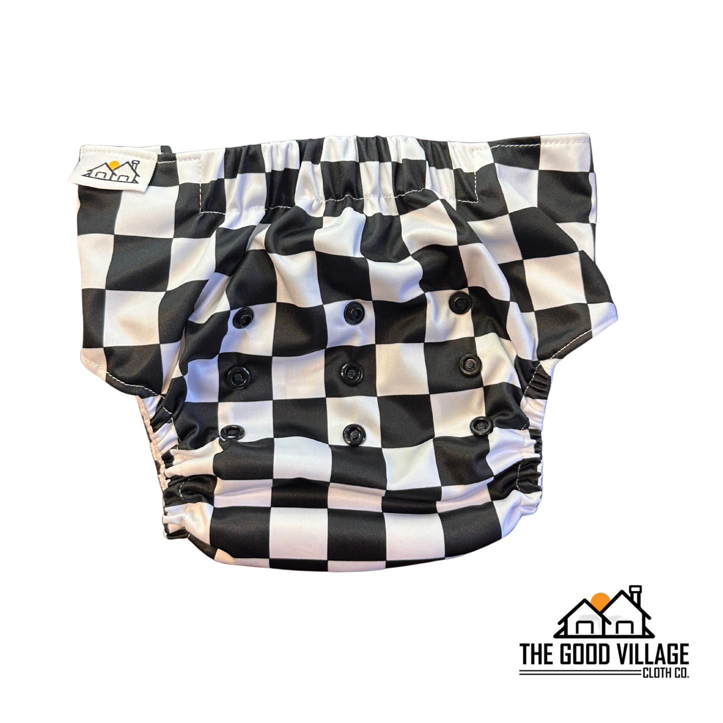 Toddler Trainers - Check Me Out by The Good Village Cloth Co.