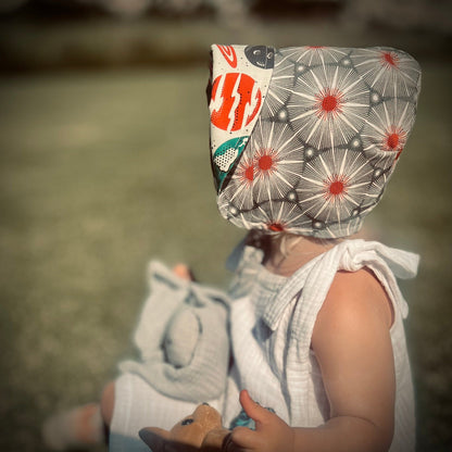 Bonnet in Organic Space by UB2 | Urban Baby Bonnets, product view 3