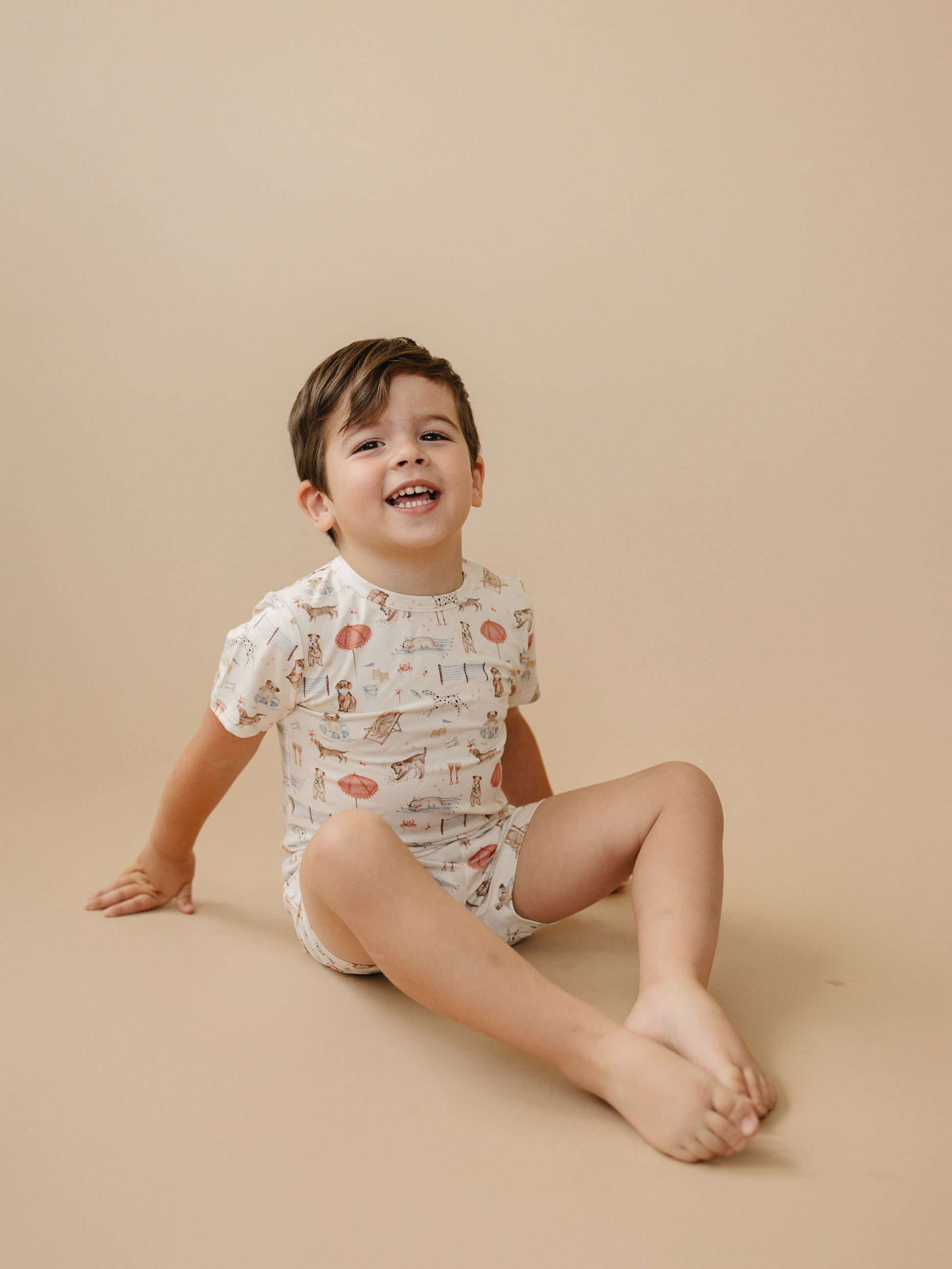 Beach Pawty 2pc Bamboo Pajamas by Little Joy Co., product view 8