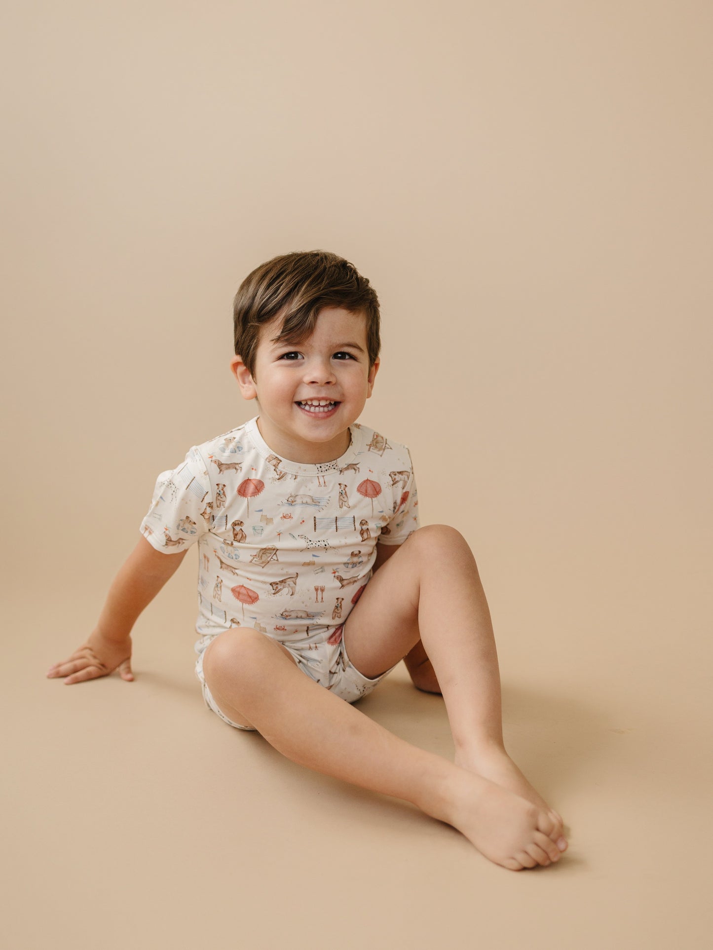 Beach Pawty 2pc Bamboo Pajamas by Little Joy Co., product view 9
