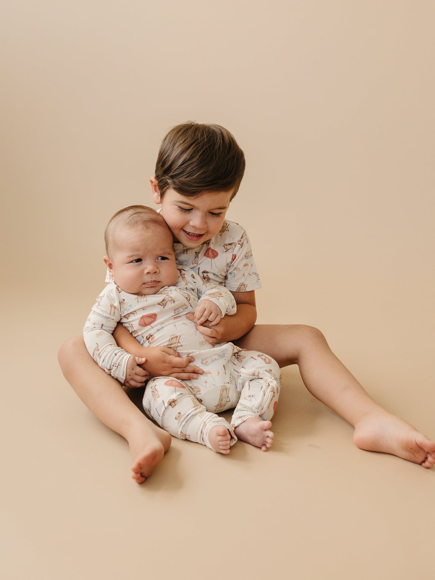 Beach Pawty 2pc Bamboo Pajamas by Little Joy Co., product view 10