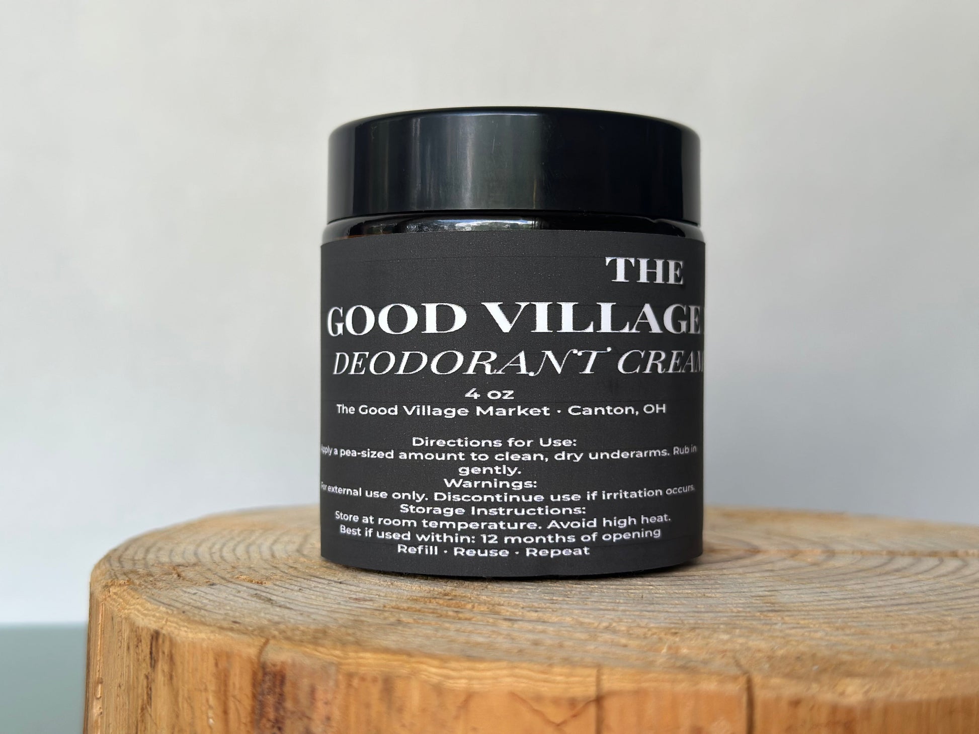 Deodorant Cream by The Good Village Cloth Co., product view 2