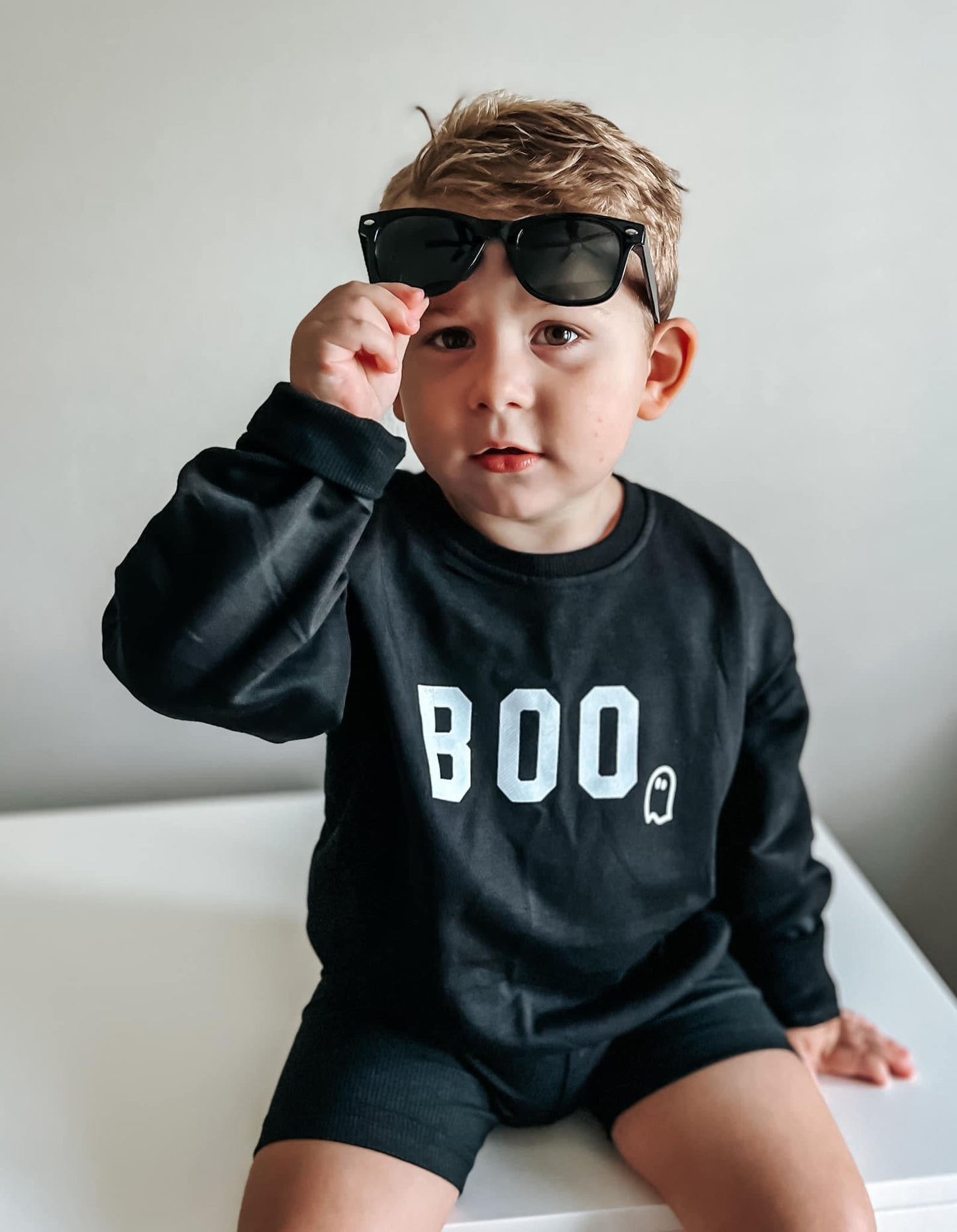 BOO Ghost Crewneck Sweatshirt by Little Joy Co.