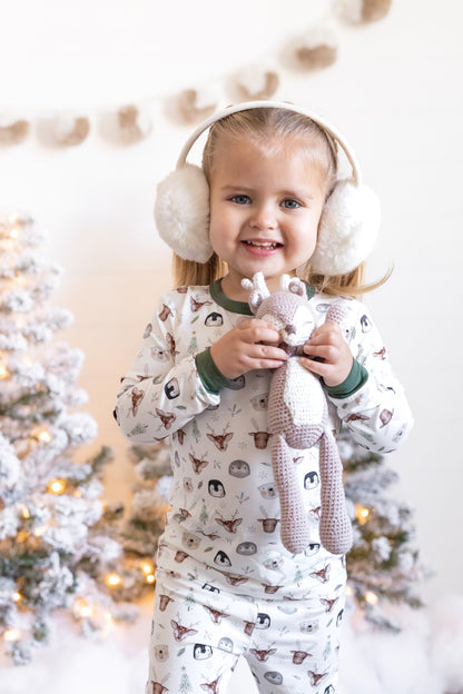 North Pole Pals 2pc Bamboo Pajamas by Little Joy Co., product view 20