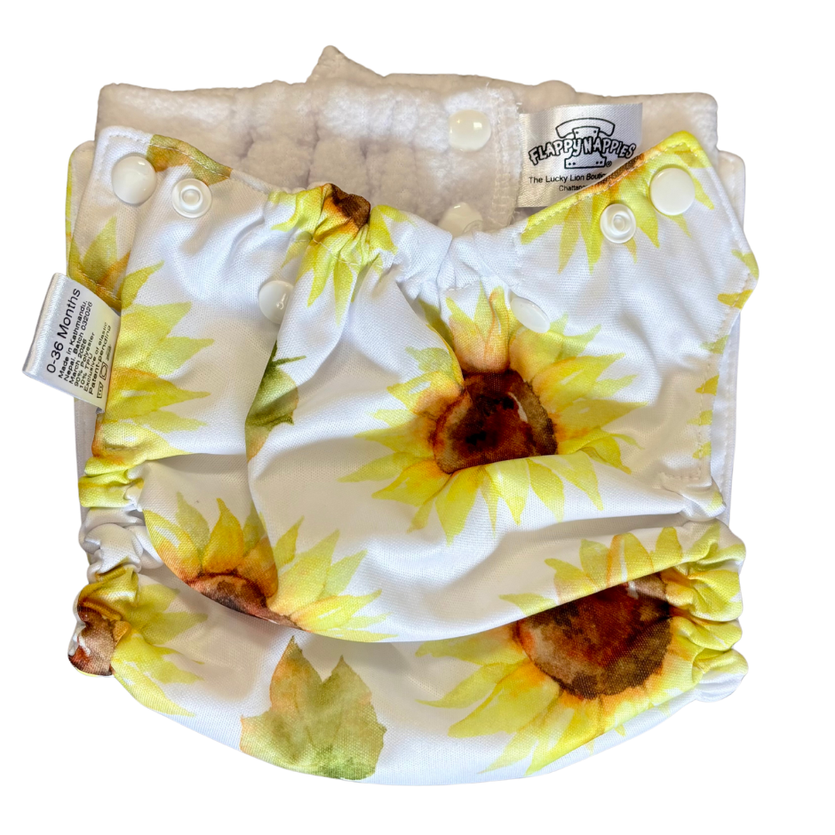 All-in-Two Diaper Cover and Belt (Printed PUL) by Flappy-Nappies, product view 22