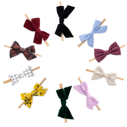 Anne Set - Bows and Headbands - 10 Pack by Parker Baby Co.