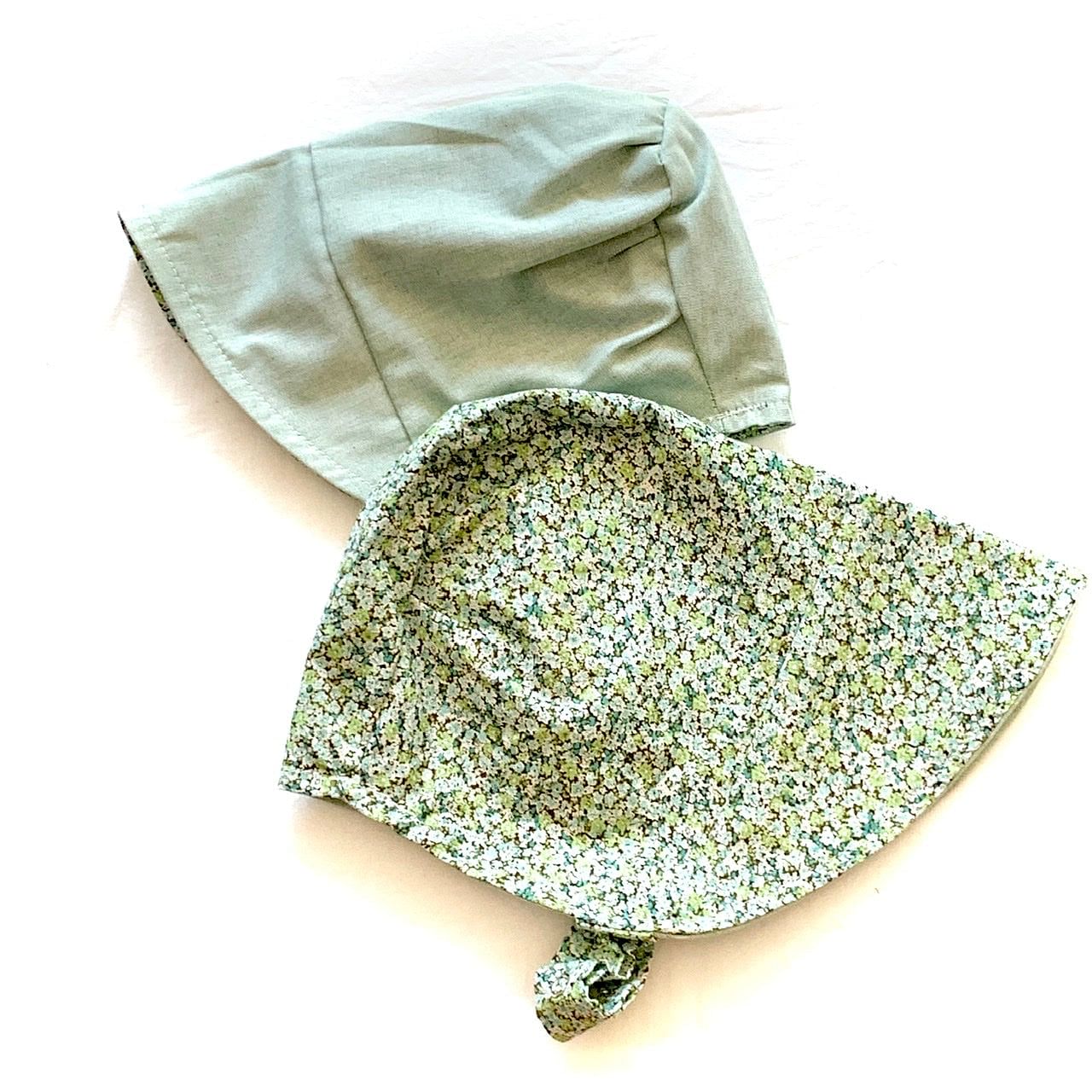 Bonnet in Emerald Roses by UB2 | Urban Baby Bonnets