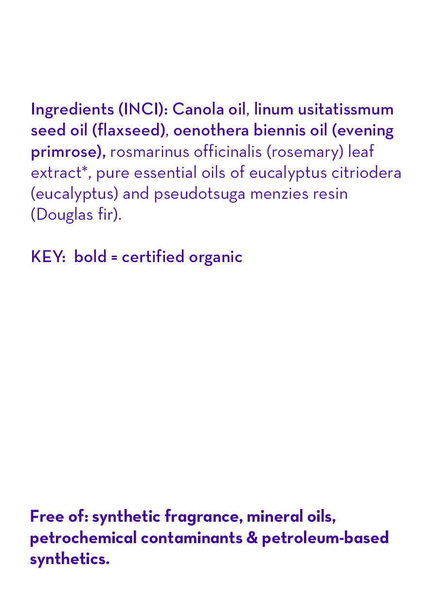 Eucalyptus Ease™ Body Oil by California Baby, product view 2