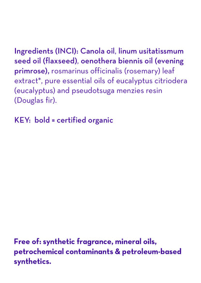 Eucalyptus Ease™ Body Oil by California Baby, product view 2