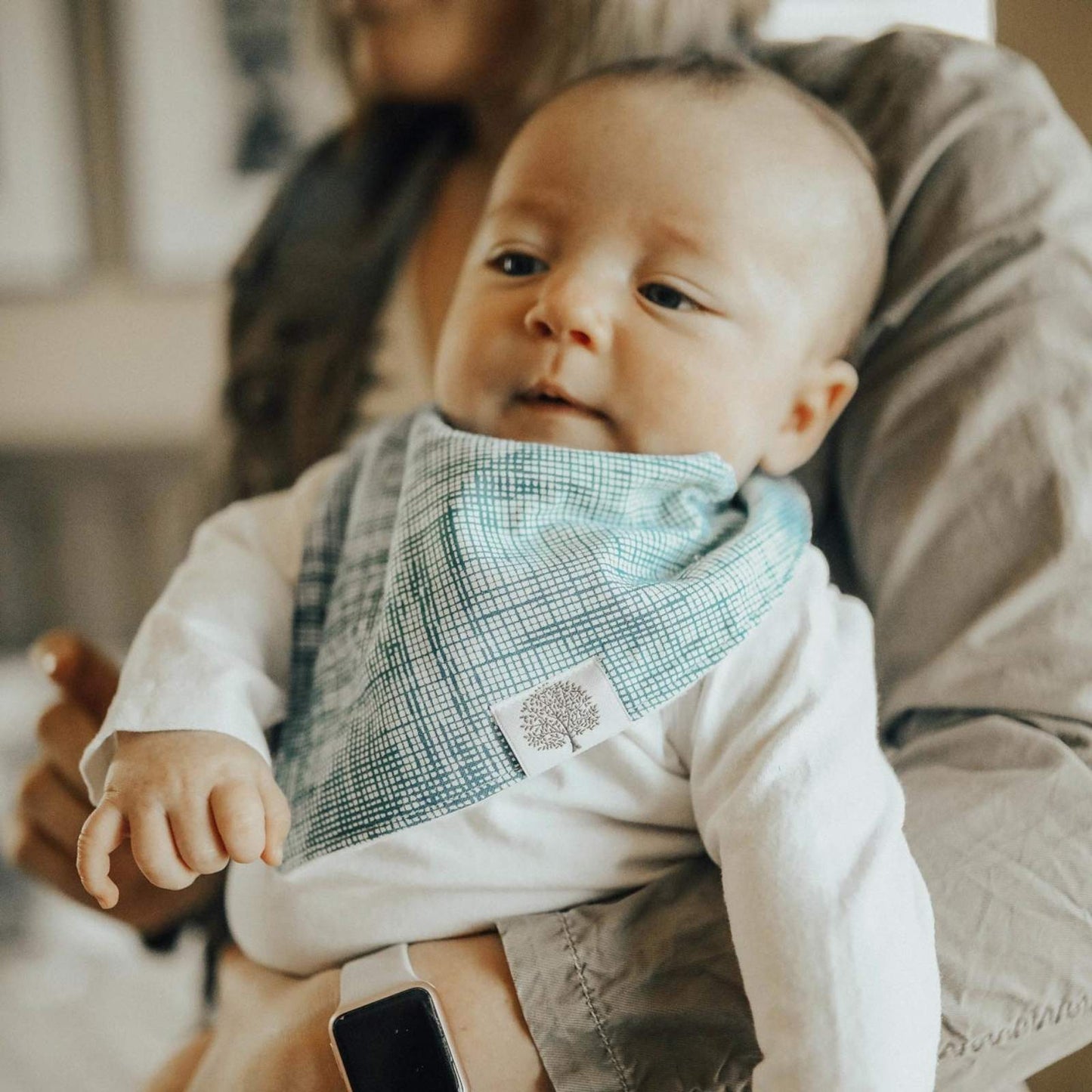 Parker Bandana Bib Set by Parker Baby Co., product view 6