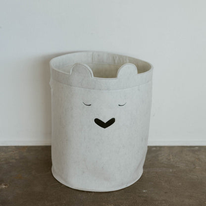 Bear Felt Laundry Hamper by Parker Baby Co., product view 7