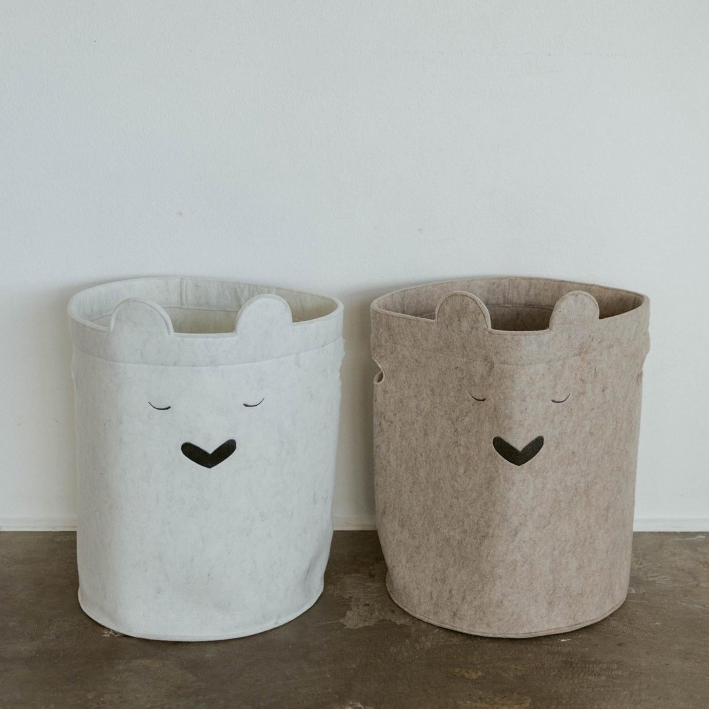 Bear Felt Laundry Hamper by Parker Baby Co., product view 4