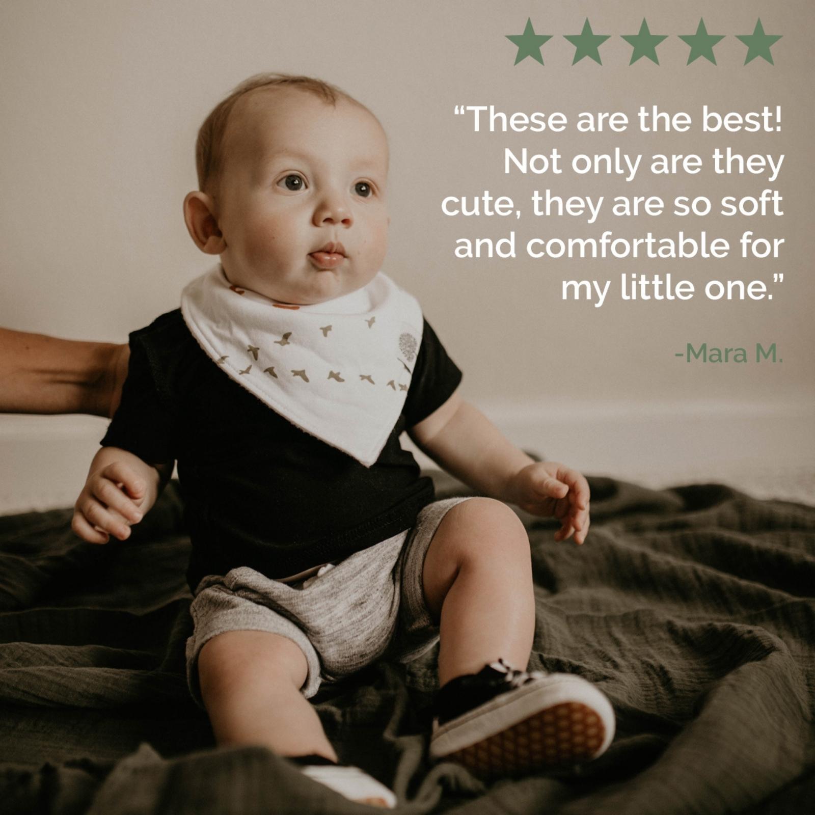 Parker Bandana Bib Set by Parker Baby Co., product view 9