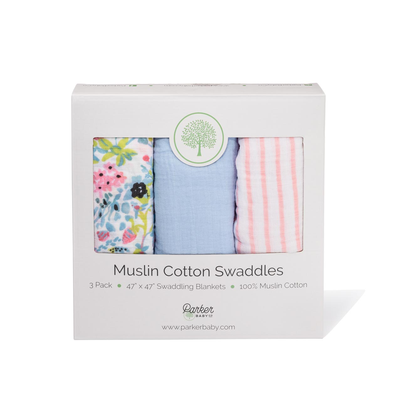 Blossom Swaddle Set by Parker Baby Co., product view 18