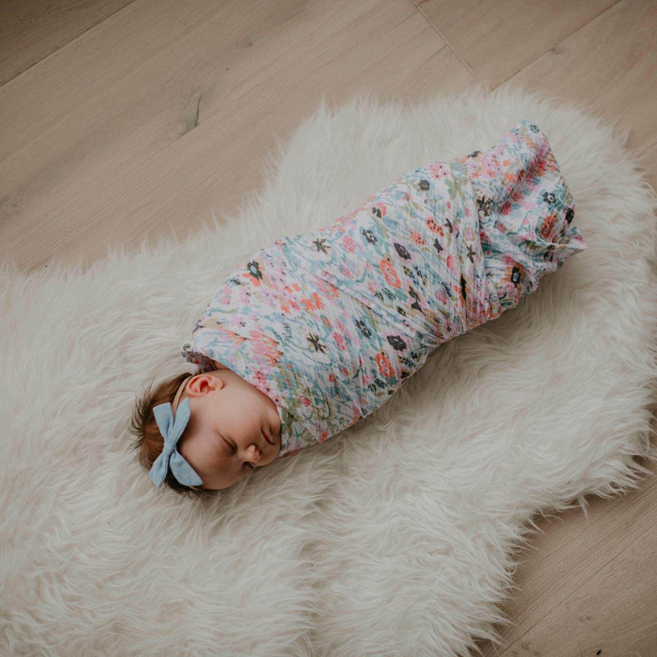 Blossom Swaddle Set by Parker Baby Co., product view 9