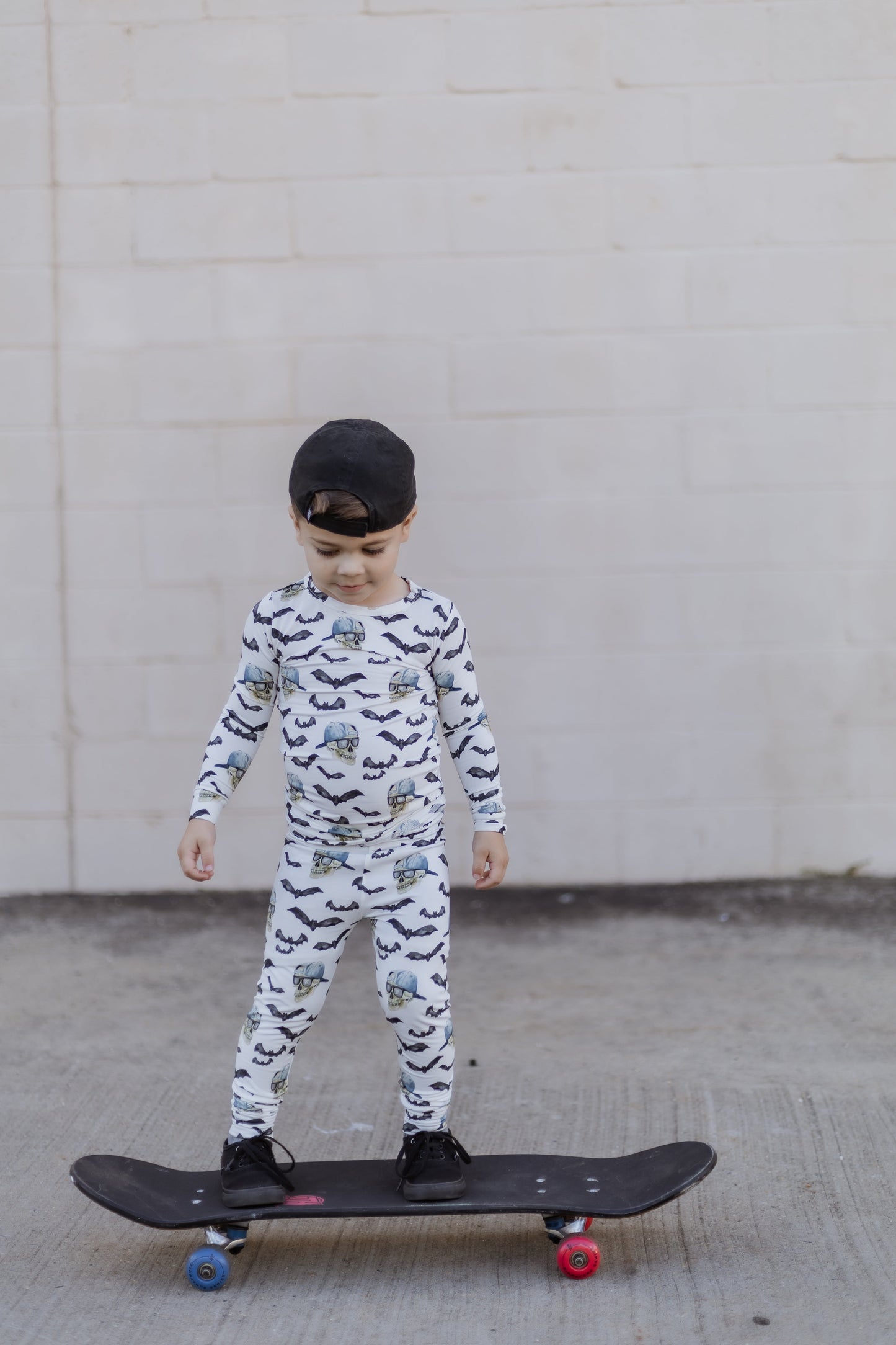 Spooky Bro 2pc Bamboo Pajamas by Little Joy Co., product view 7
