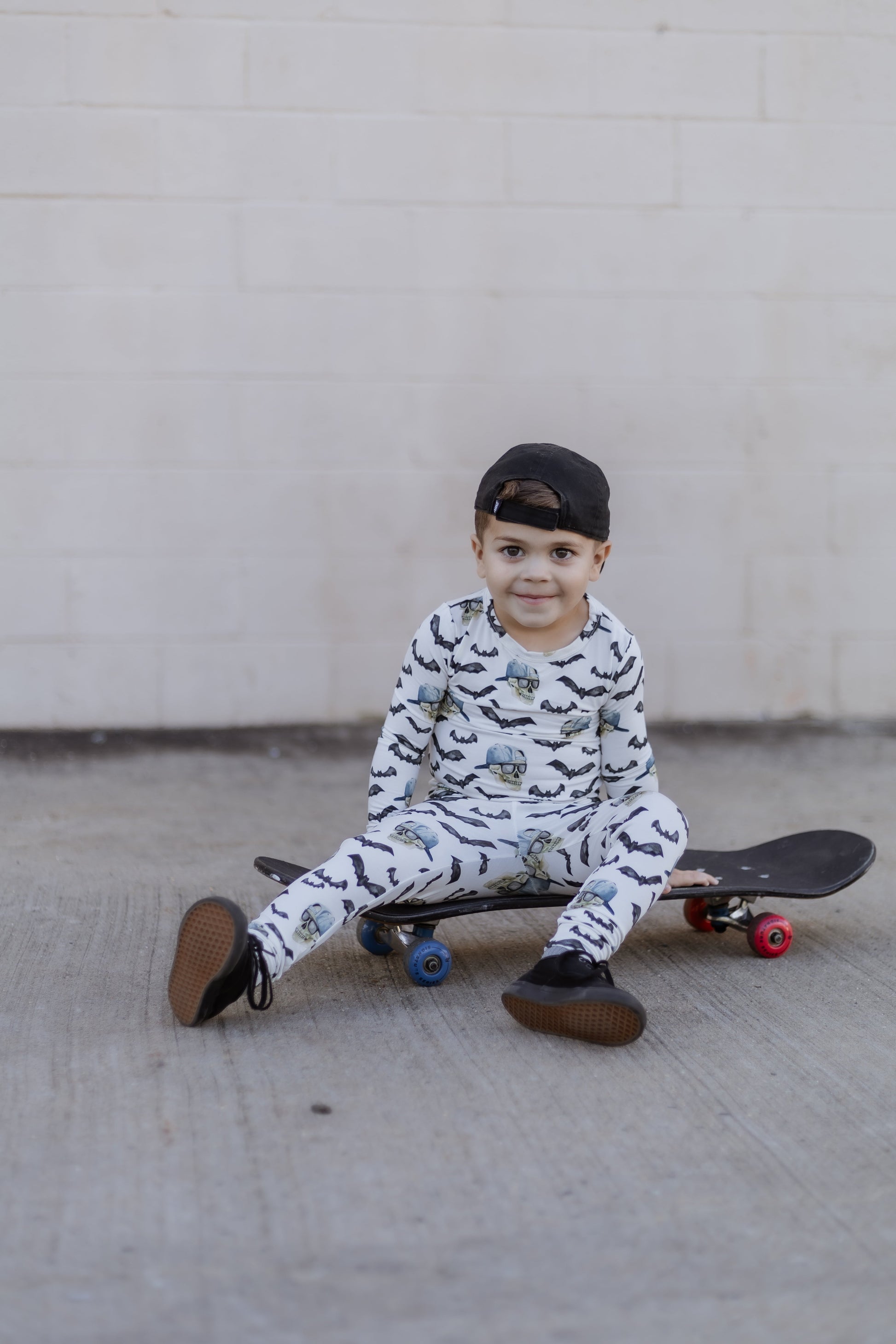 Spooky Bro 2pc Bamboo Pajamas by Little Joy Co., product view 15