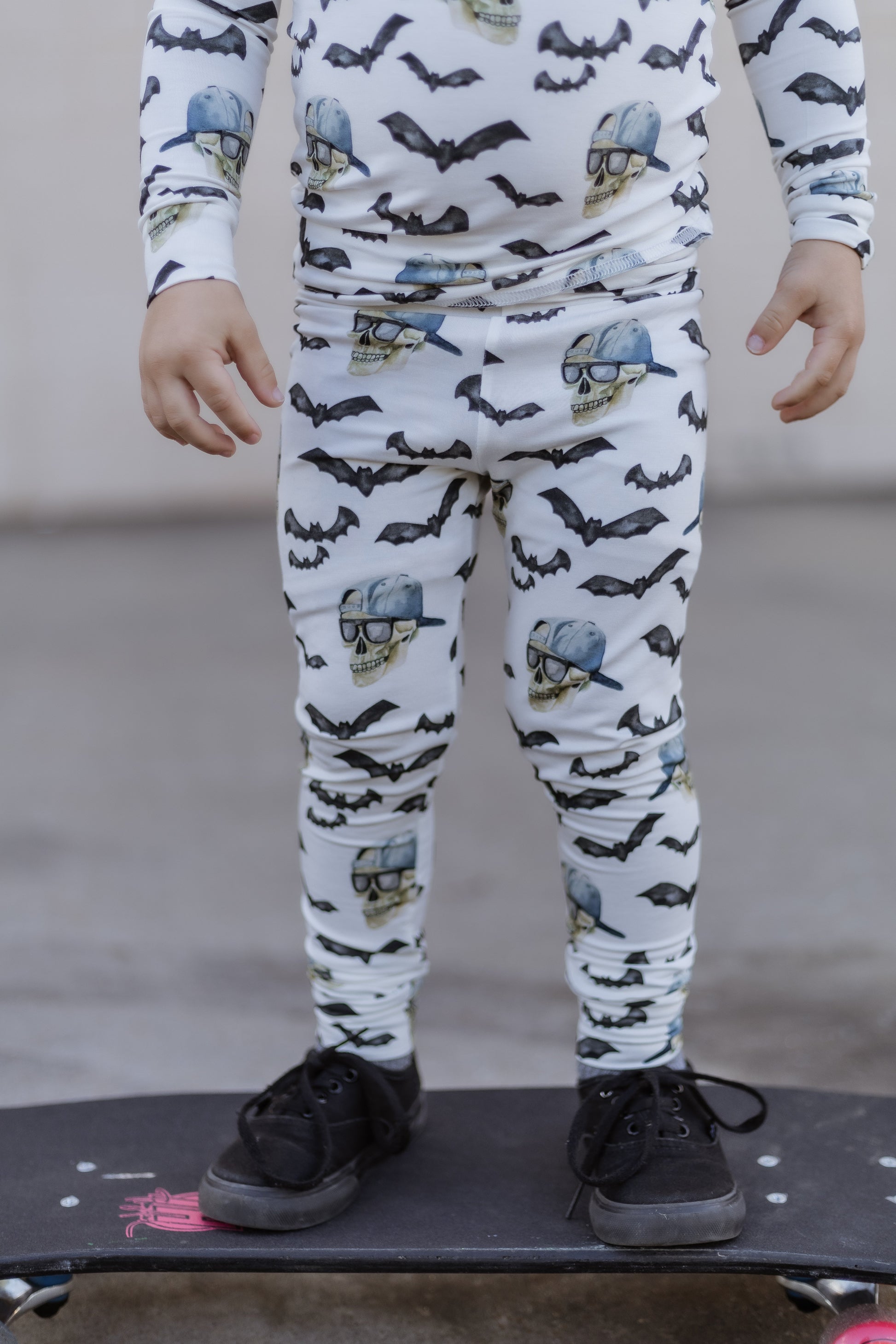 Spooky Bro 2pc Bamboo Pajamas by Little Joy Co., product view 10