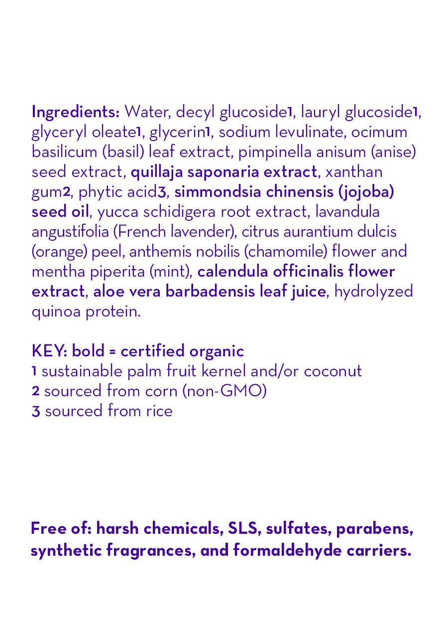Chamomile & Mint™ Shampoo & Bodywash by California Baby, product view 4