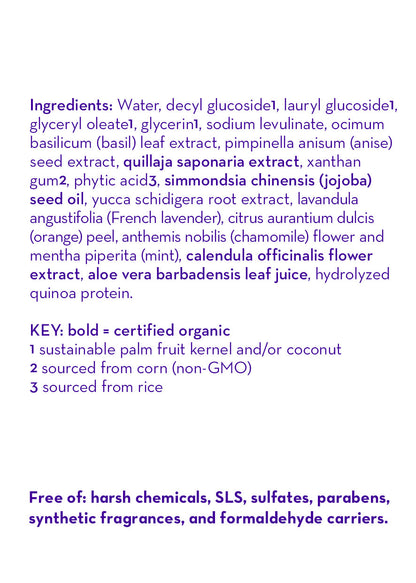 Chamomile & Mint™ Shampoo & Bodywash by California Baby, product view 4