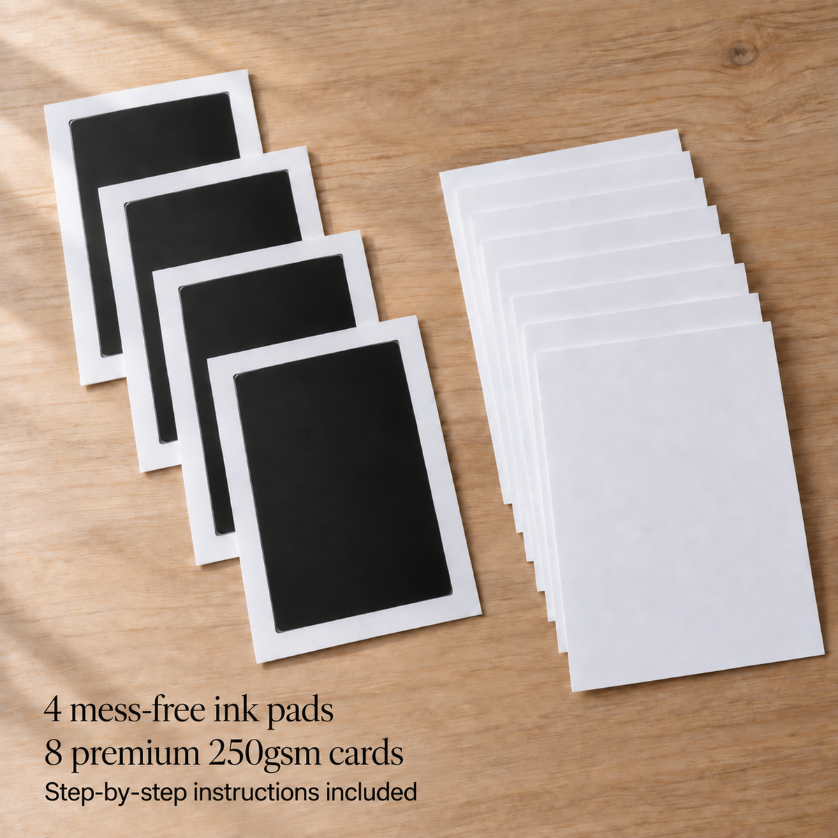 Little Treasures Baby Handprint & Footprint Kit – 4 Ink Pads