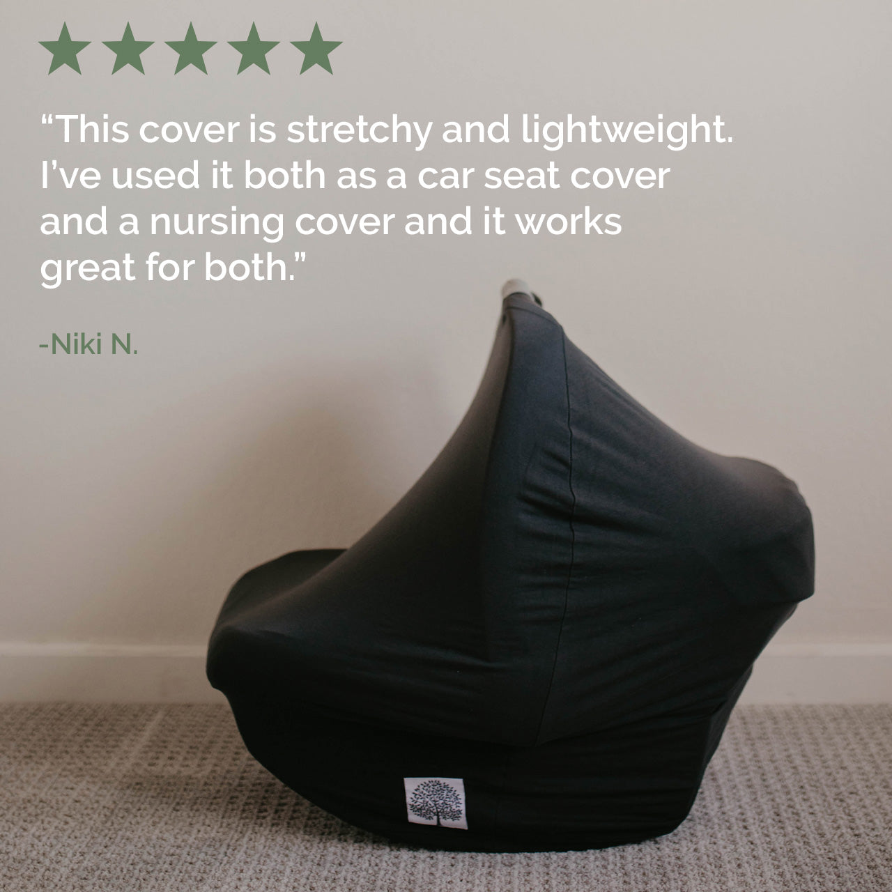 Multi-use Cover, Gray by Parker Baby Co., product view 5