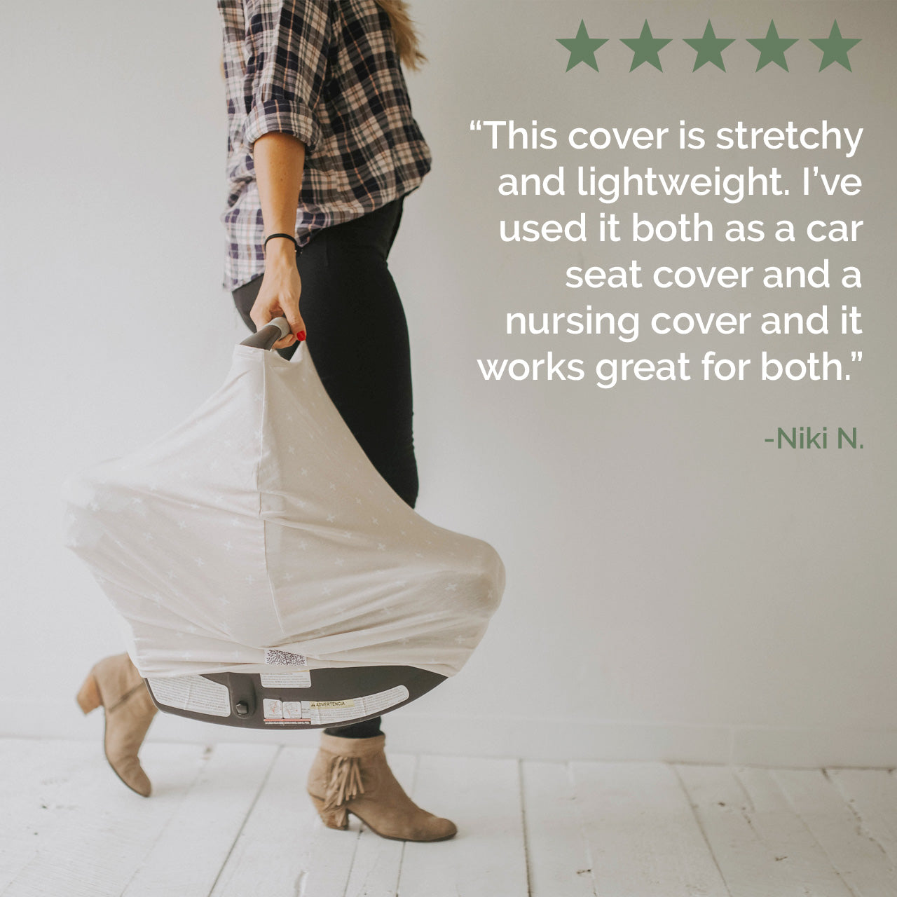 Multi-use Cover, Desert by Parker Baby Co., product view 4
