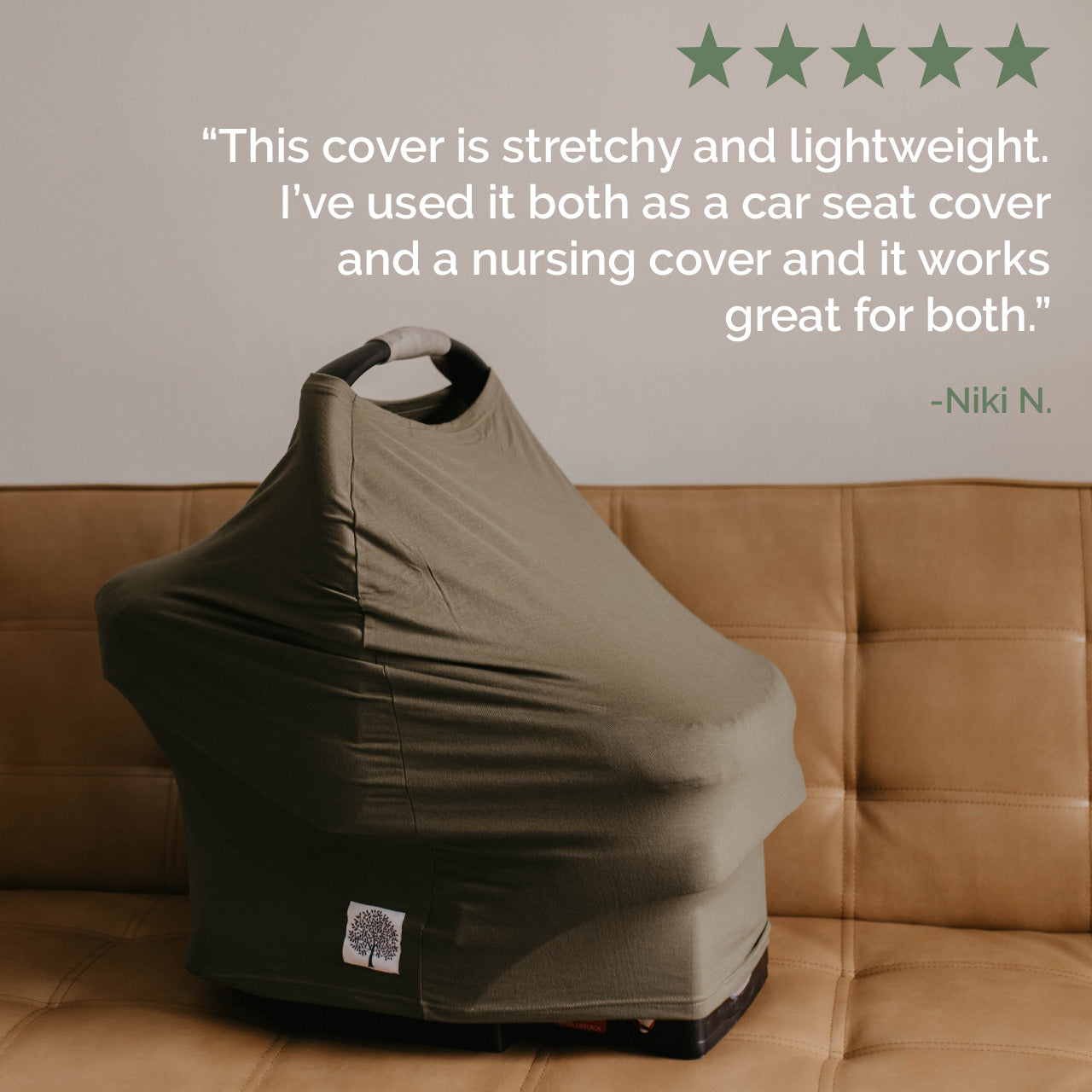 Multi-use Cover, Pine by Parker Baby Co., product view 4