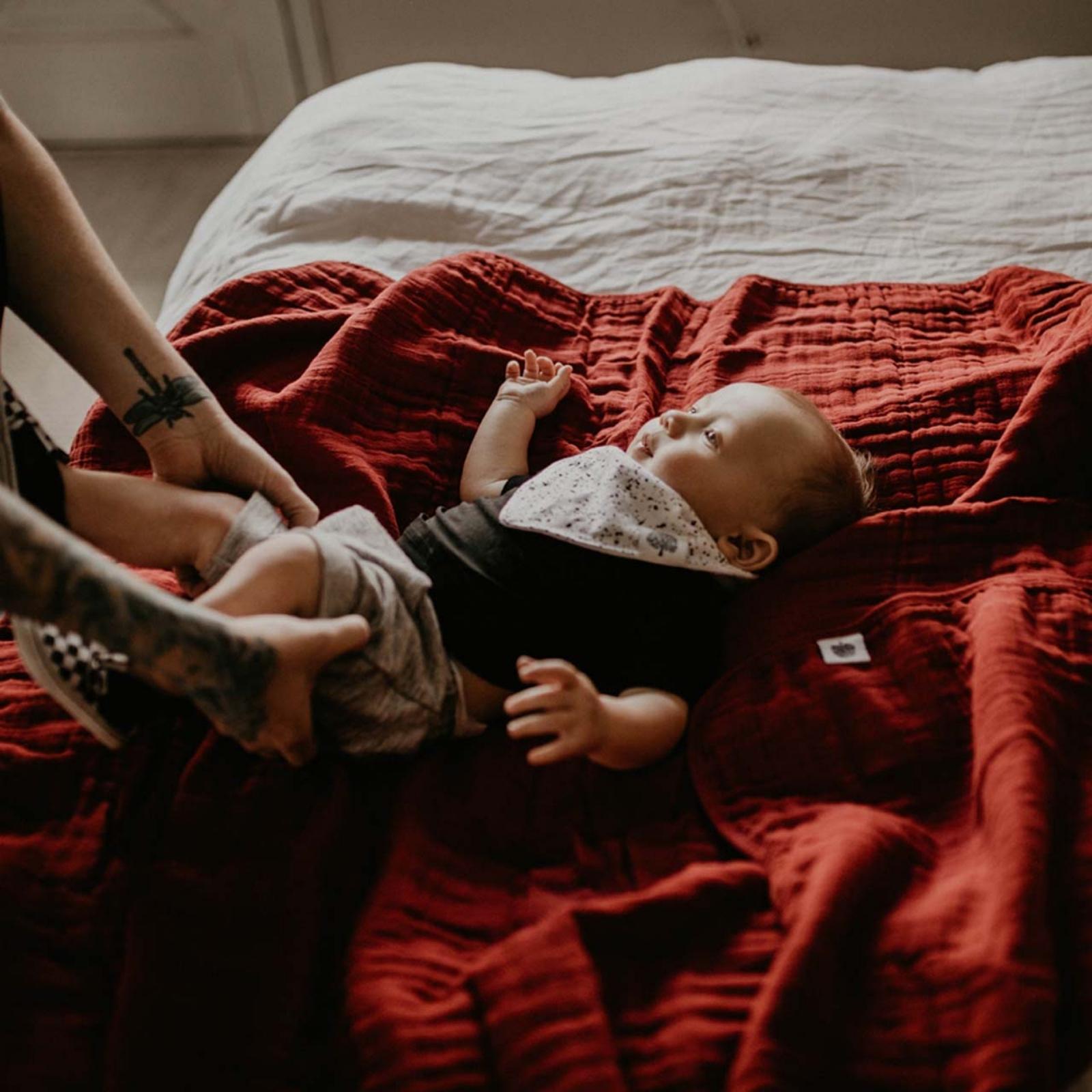 Crimson Quilt by Parker Baby Co., product view 2
