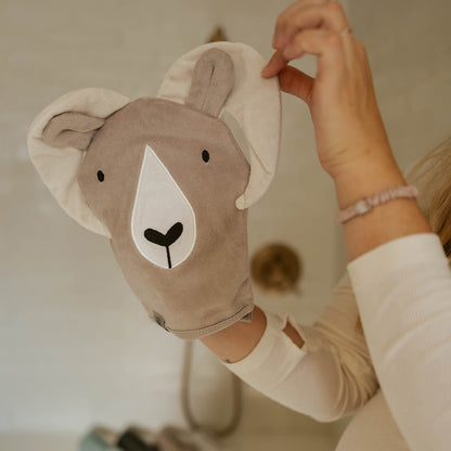 Washcloth Critter Mitt by Parker Baby Co., product view 4