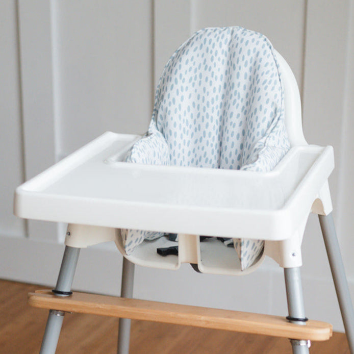 Light Blue Dots IKEA Antilop Cushion Cover by Little Joy Co.