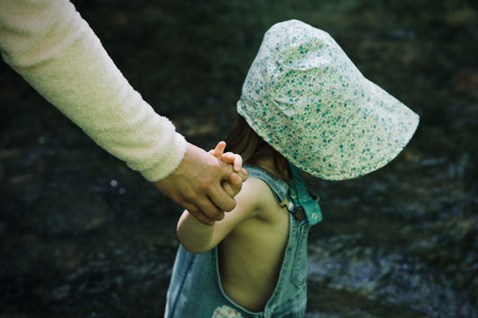 Bonnet in Calendula by UB2 | Urban Baby Bonnets, product view 2