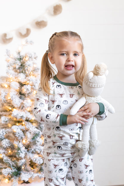 North Pole Pals 2pc Bamboo Pajamas by Little Joy Co., product view 22