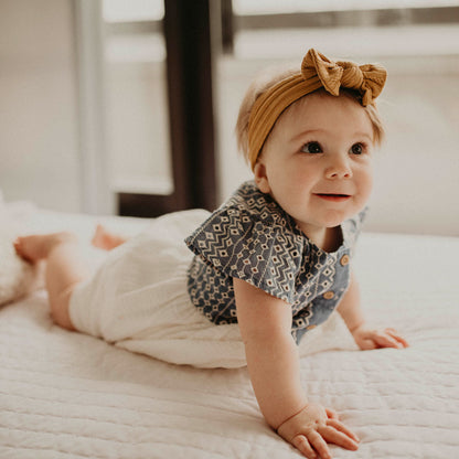 Matilda Set - Cable Knit Knotted Headbands - 5 Pack by Parker Baby Co., product view 9