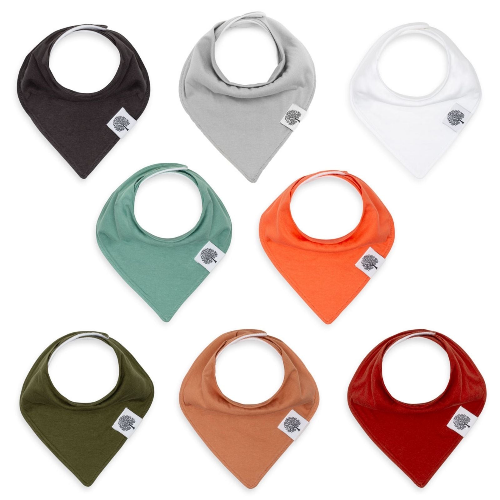 Estes Bandana Bib Set (8 pack) by Parker Baby Co.
