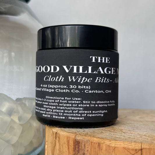 Cloth Wipe Bits by The Good Village Cloth Co., product view 2